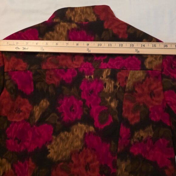 Beautiful women's Harve Benard floral jacket, size M. - Picture 12 of 12